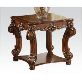 82001 Acme Furniture Vendome - Cherry Living Room Furniture End Table
