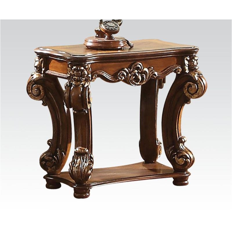 82003 Acme Furniture Vendome - Cherry Living Room Furniture End Table