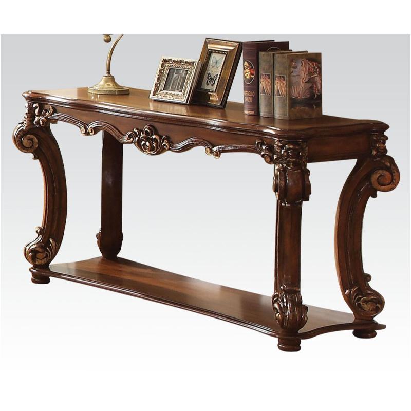 82004 Acme Furniture Vendome - Cherry Living Room Furniture Sofa Table