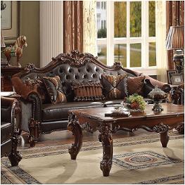 53130 Acme Furniture Vendome Ii - Bone/gold Patina Living Room Furniture Sofa