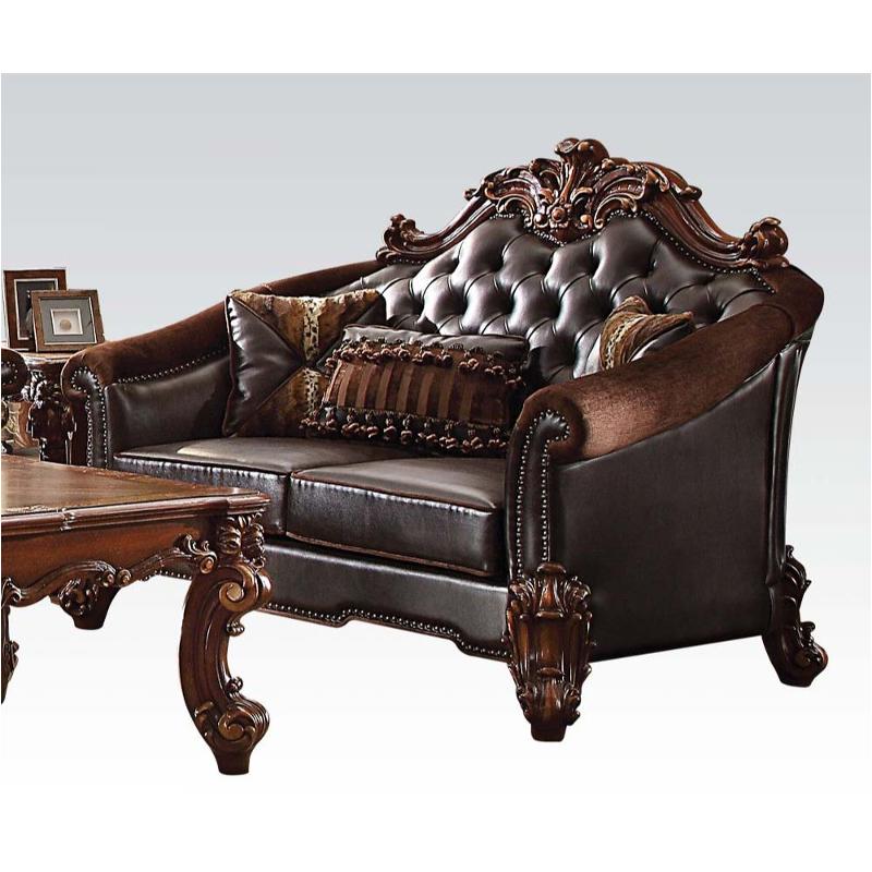 53131 Acme Furniture Vendome Ii - Cherry Living Room Furniture Loveseat