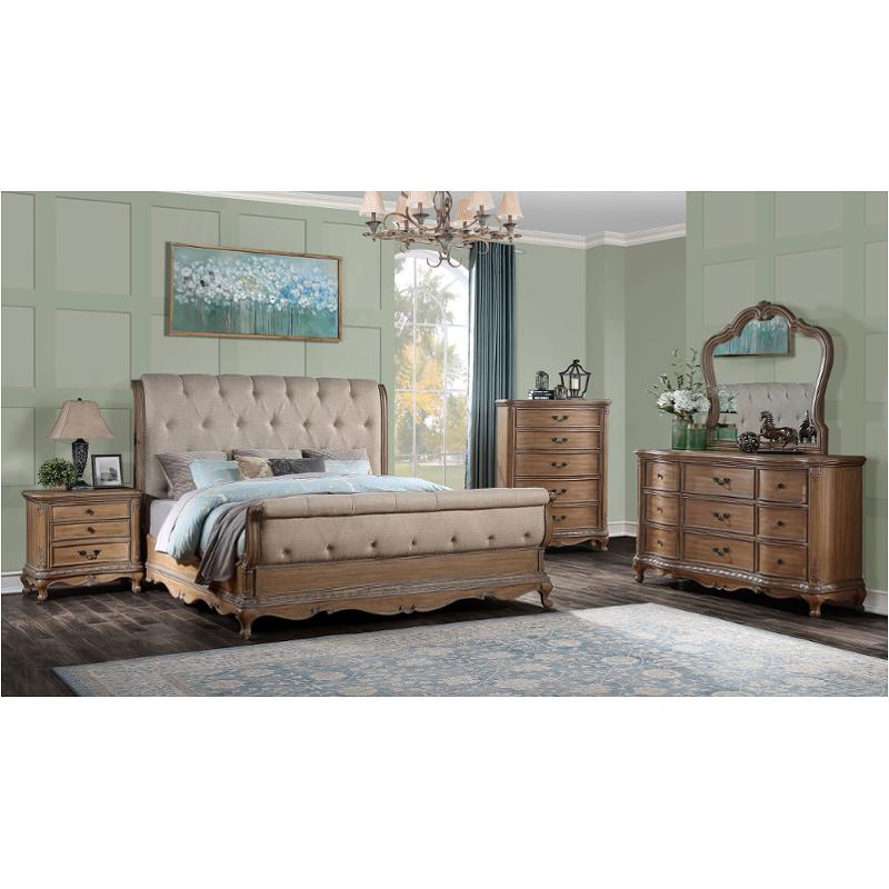 22088ck/ek-hb-ck Acme Furniture Teagan Bedroom Furniture Bed