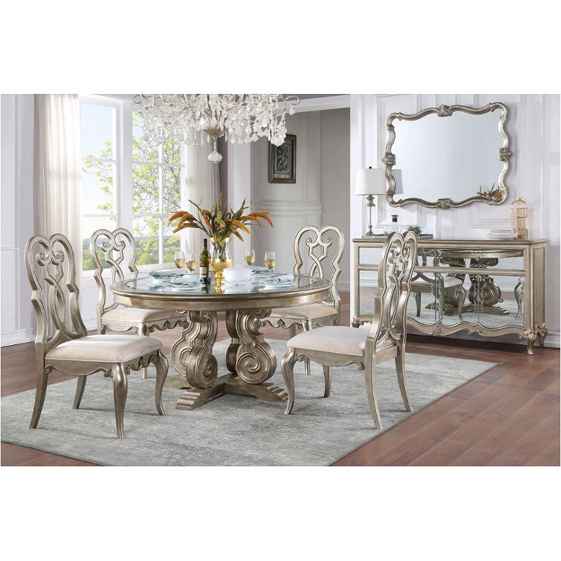 62210t Acme Furniture Esteban Round Dining Table
