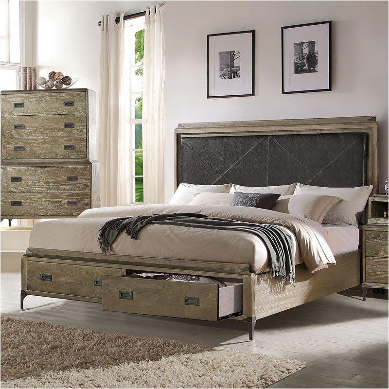 23918ck/ek-hb Acme Furniture Athouman Bedroom Furniture Bed