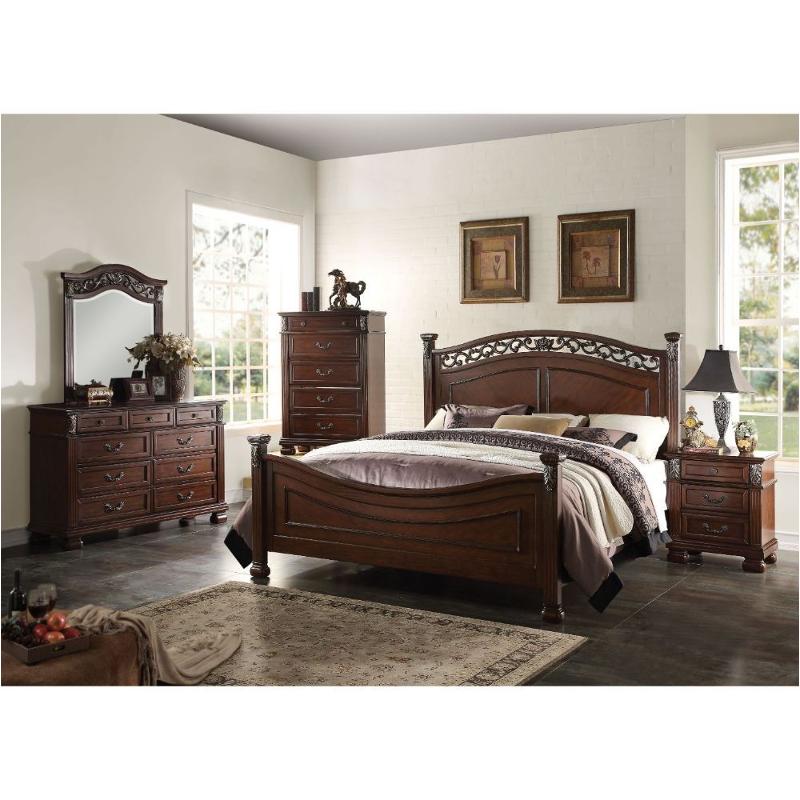 22768ck/ek-hb Acme Furniture Manfred Bedroom Furniture Bed
