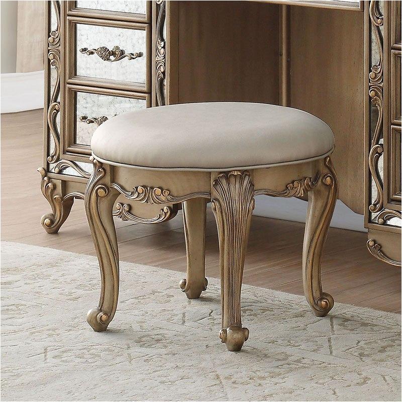 23799 Acme Furniture Orianne Bedroom Furniture Stool