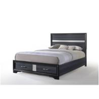 25900q-hf Acme Furniture Naima - Black Bedroom Furniture Bed