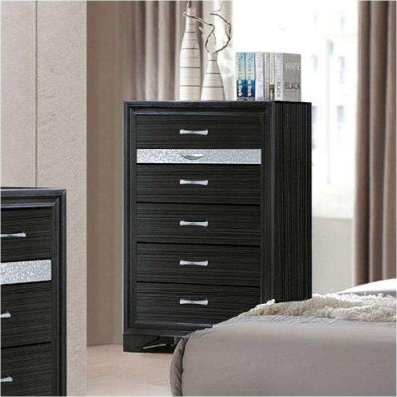 25906 Acme Furniture Naima - Black Bedroom Furniture Chest