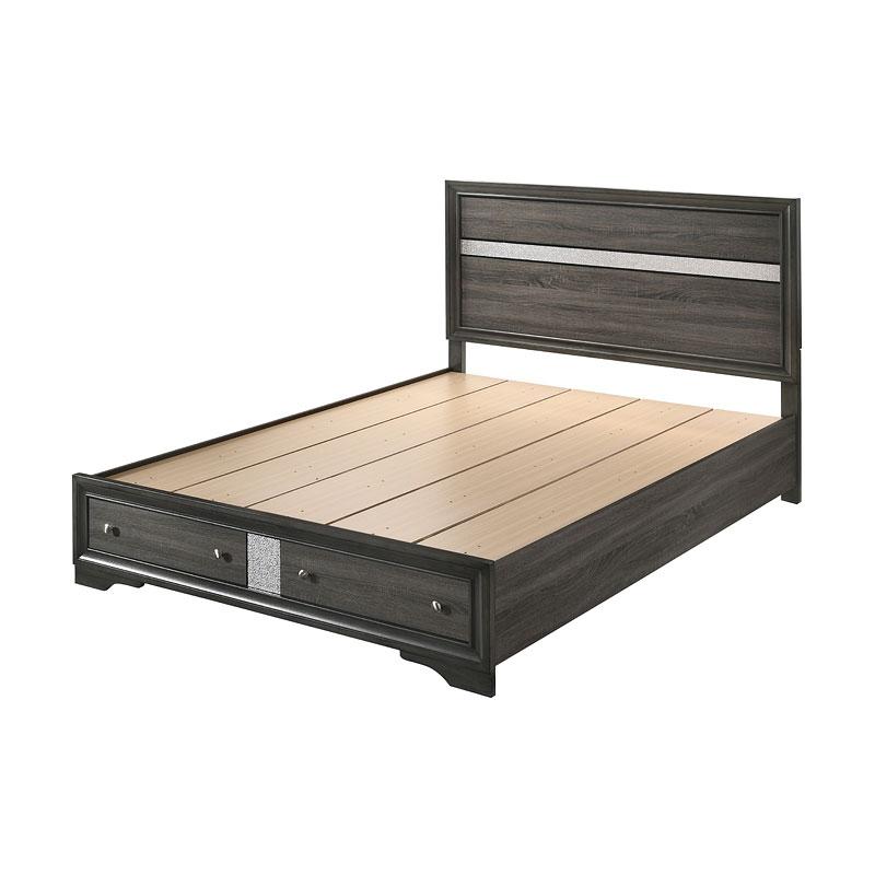 25970q-hf Acme Furniture Naima - Gray Bedroom Furniture Bed