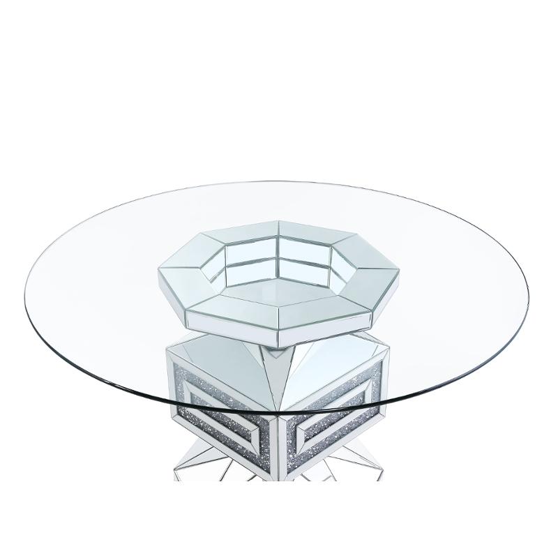 72956gl Acme Furniture Noralie Dining Room Furniture Dining Table