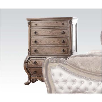 26316 Acme Furniture Ragenardus - Vintage Oak Bedroom Furniture Chest
