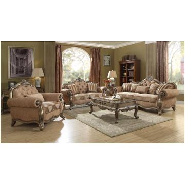 56030 Acme Furniture Sofa With 5 Pillows - Vintage Oak