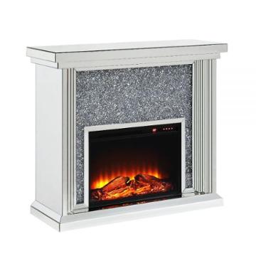 90455 Acme Furniture Noralie Home Entertainment Furniture Fireplace