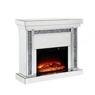 90470 Acme Furniture Noralie Home Entertainment Furniture Fireplace
