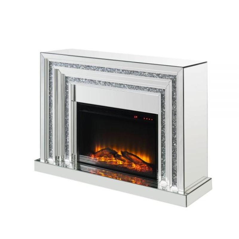 90523 Acme Furniture Noralie Home Entertainment Furniture Fireplace