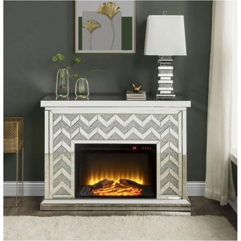 90530 Acme Furniture Noralie Home Entertainment Furniture Fireplace