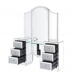 90817gl Acme Furniture Noralie Bedroom Furniture Vanitie