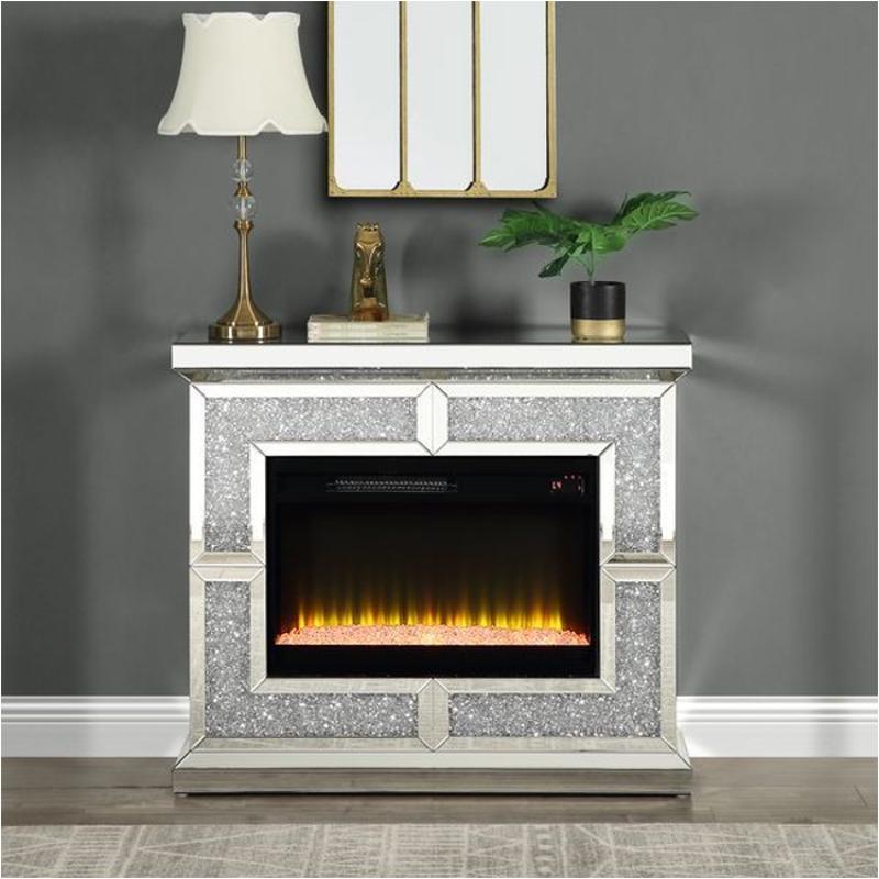 Ac00512 Acme Furniture Noralie Home Entertainment Furniture Fireplace