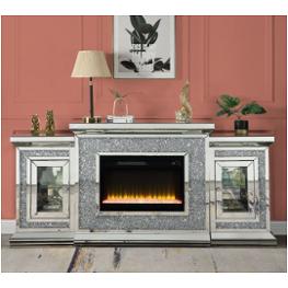 Ac00522-1 Acme Furniture Noralie Home Entertainment Furniture Fireplace