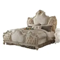 26880q-hb Acme Furniture Antique White Queen Bed