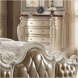 26906 Acme Furniture Picardy - Antique Pearl/cherry Oak Bedroom Furniture Chest