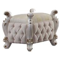 27885 Acme Furniture Picardy - Antique Pearl Bedroom Furniture Benche