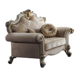 55462 Acme Furniture Picardy - Antique Pearl Living Room Furniture Living Room Chair