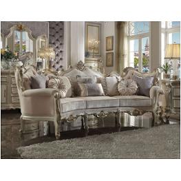 56880 Acme Furniture Picardy - Antique Pearl Living Room Furniture Sofa