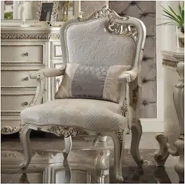56884 Acme Furniture Picardy - Antique Pearl Living Room Furniture Living Room Chair