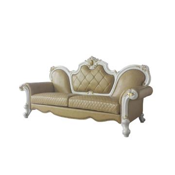 58210 Acme Furniture Picardy - Antique Pearl Living Room Furniture Sofa