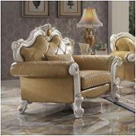 58212 Acme Furniture Picardy - Antique Pearl Living Room Furniture Living Room Chair