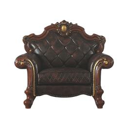 58222 Acme Furniture Picardy - Cherry Oak Living Room Furniture Living Room Chair