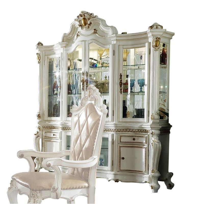 63464h Acme Furniture Picardy - Antique Pearl/cherry Oak Dining Room Furniture China