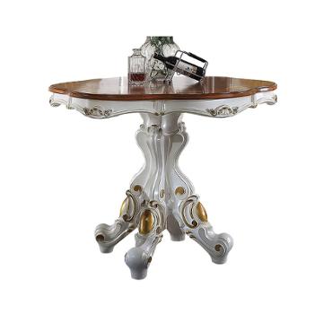 78210t Acme Furniture Picardy - Antique Pearl/cherry Oak Dining Room Furniture Counter Height Table