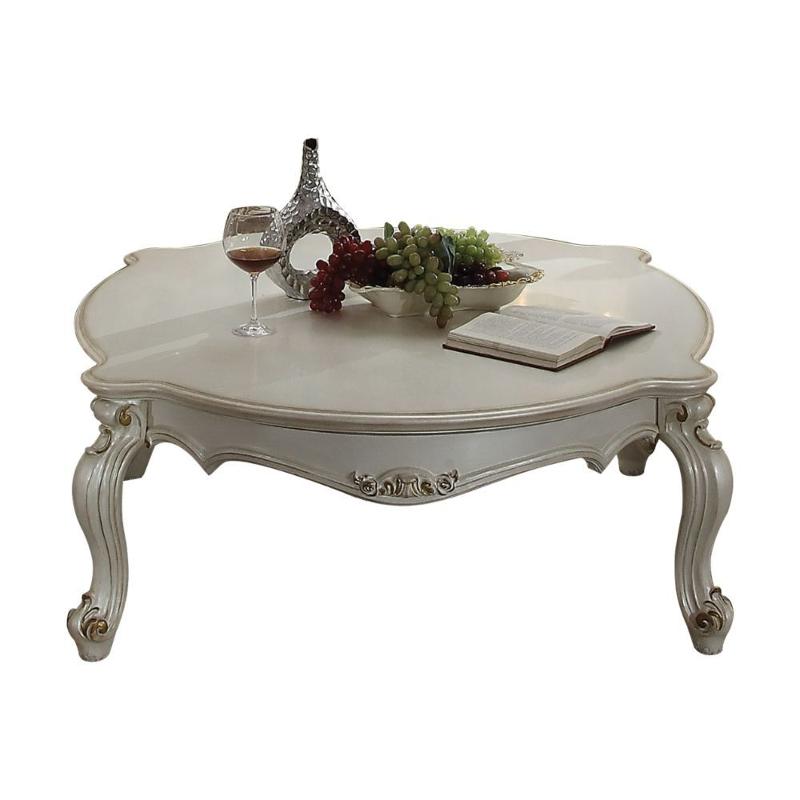 86880 Acme Furniture Picardy - Antique Pearl Living Room Furniture Cocktail Table