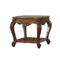 88222 Acme Furniture Picardy - Cherry Oak Living Room Furniture End Table