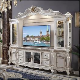 91817base Acme Furniture Picardy - Antique Pearl Home Entertainment Furniture Entertainment Center