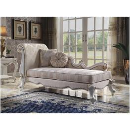 96910 Acme Furniture Picardy - Antique Pearl Living Room Furniture Chaise