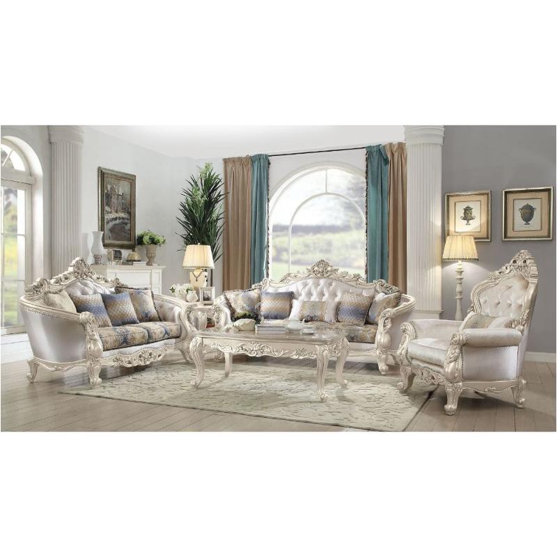 52440 Acme Furniture Gorsedd Sofa With 5 Pillows