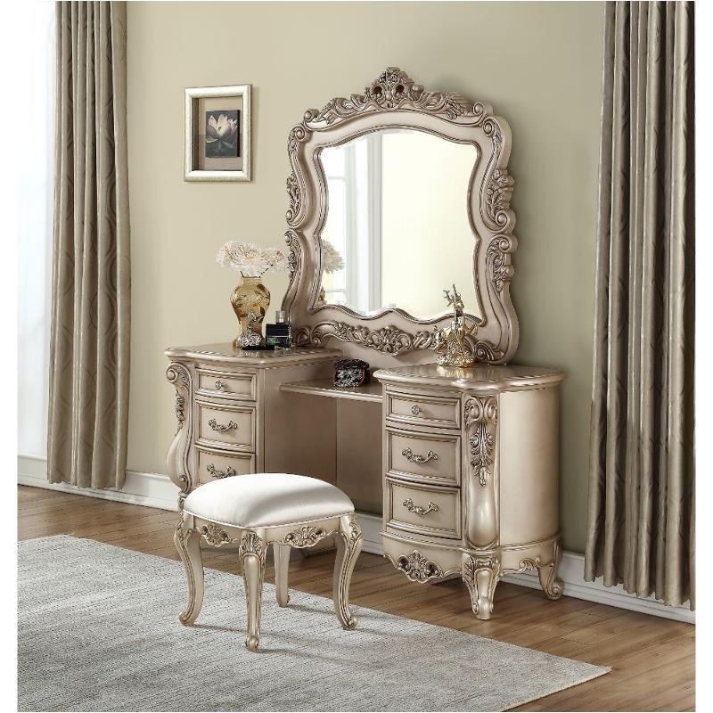 90740r Acme Furniture Gorsedd Living Room Furniture Vanity Desk