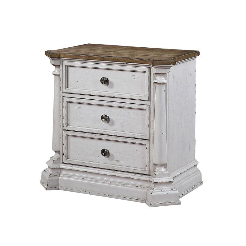 28273 Acme Furniture York Shire Bedroom Furniture Nightstand