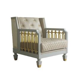 58867 Acme Furniture House Marchese - Pearl Gray Living Room Furniture Living Room Chair