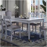 68860 Acme Furniture House Marchese - Pearl Gray Dining Room Furniture Dining Table