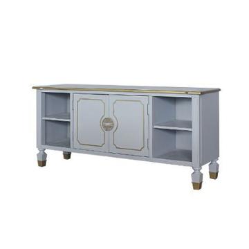 91993 Acme Furniture House Marchese - Pearl Gray Home Entertainment Furniture Tv Console