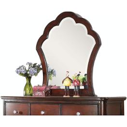 30284 Acme Furniture Cecilie - Cherry Bedroom Furniture Mirror