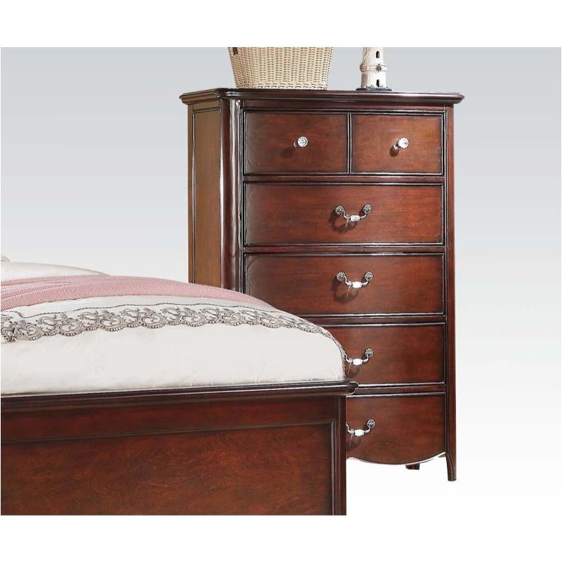 30286 Acme Furniture Cecilie - Cherry Bedroom Furniture Chest