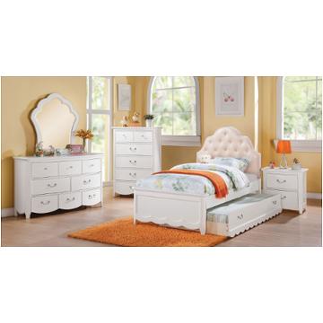 30305f-hb Acme Furniture Cecilie - White Bedroom Furniture Bed