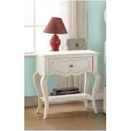 30509 Acme Furniture Edalene - Pearl White Bedroom Furniture Nightstand