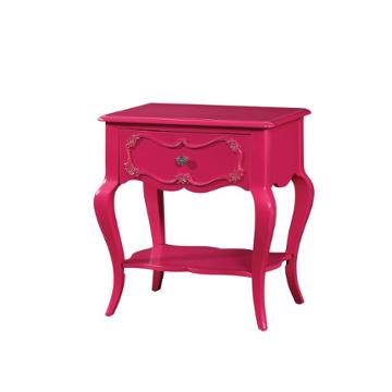 30512 Acme Furniture Edalene - Magenta Bedroom Furniture Nightstand