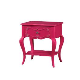 30512 Acme Furniture Edalene - Magenta Bedroom Furniture Nightstand